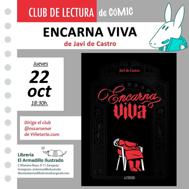 Vuelve el Club de Lectura de El Armadillo Ilustrado